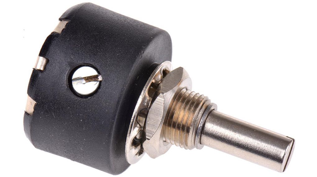 Rotary Potentiometer 1kOhm 1W ±10 % Linear 25.4mm